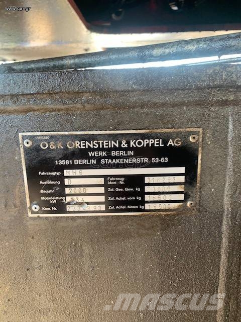 O&K MH 6 Manejadores de residuos industriales