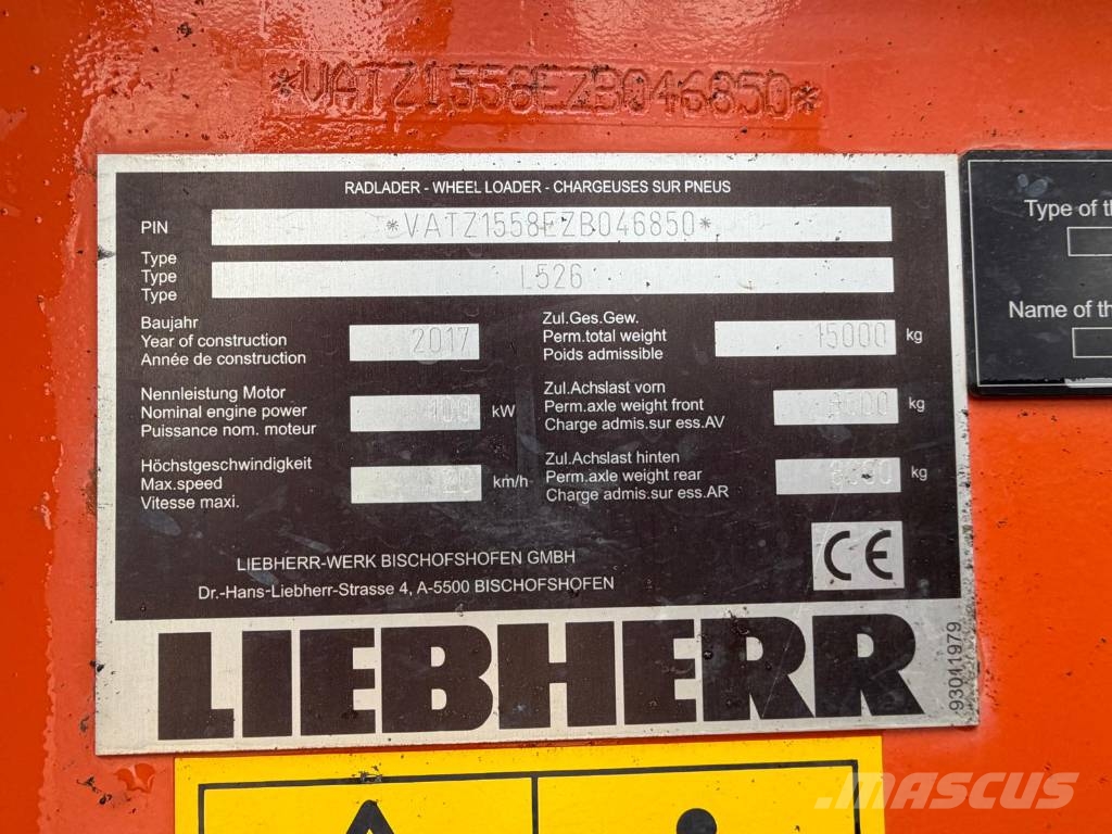 Liebherr L 526 Pale gommate