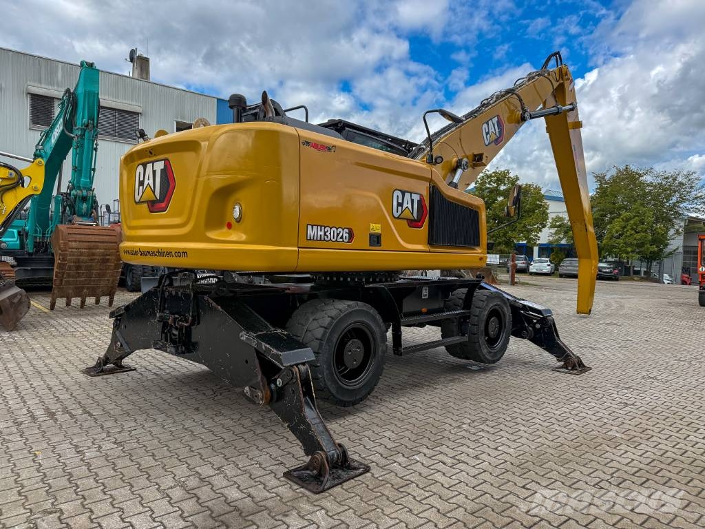 CAT MH3026-06C Umschlagbagger Kamera ZSA Atık taşıma araçları