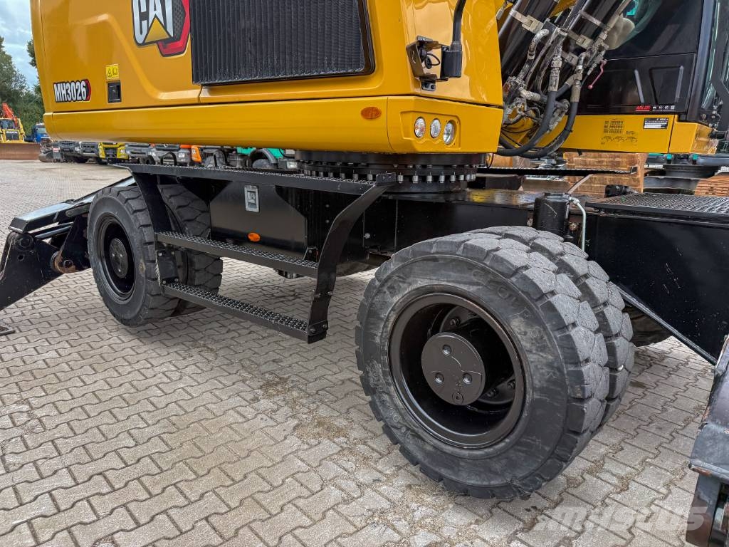 CAT MH3026-06C Umschlagbagger Kamera ZSA Atık taşıma araçları