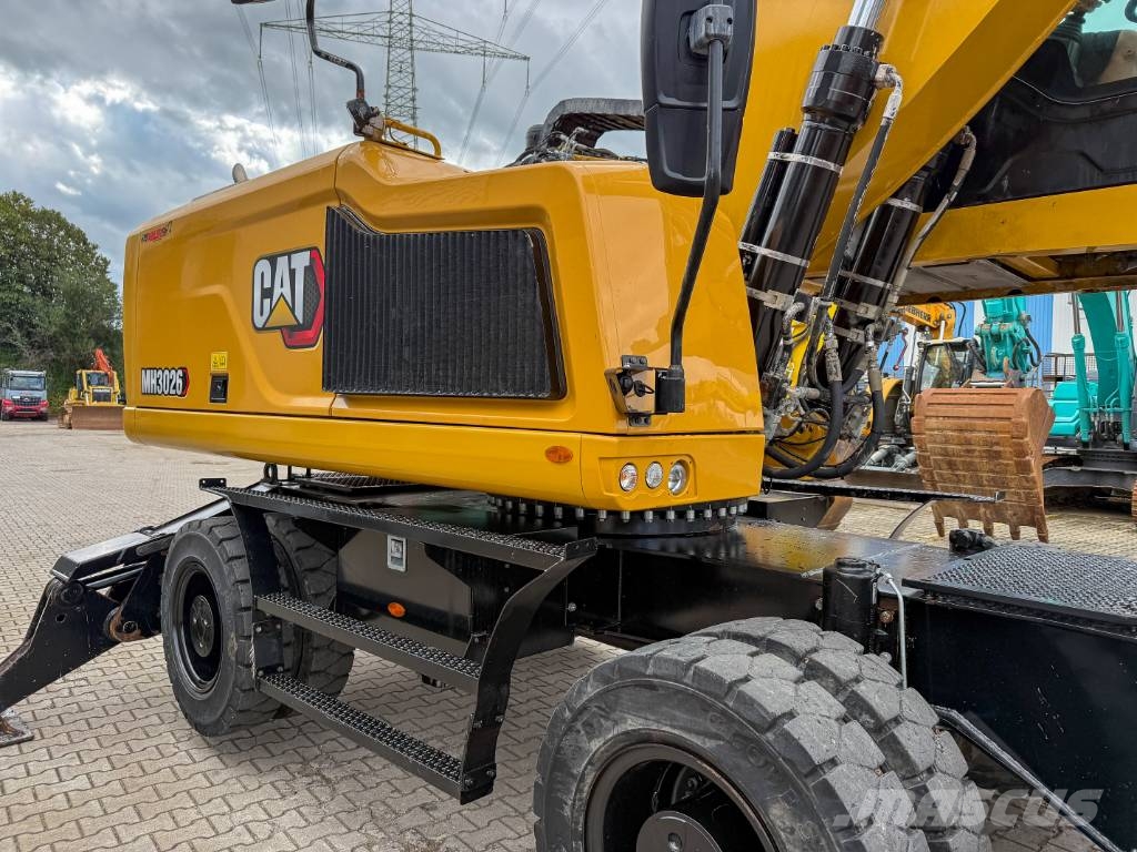 CAT MH3026-06C Umschlagbagger Kamera ZSA Atık taşıma araçları