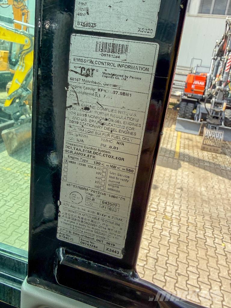 CAT MH3026-06C Umschlagbagger Kamera ZSA Atık taşıma araçları