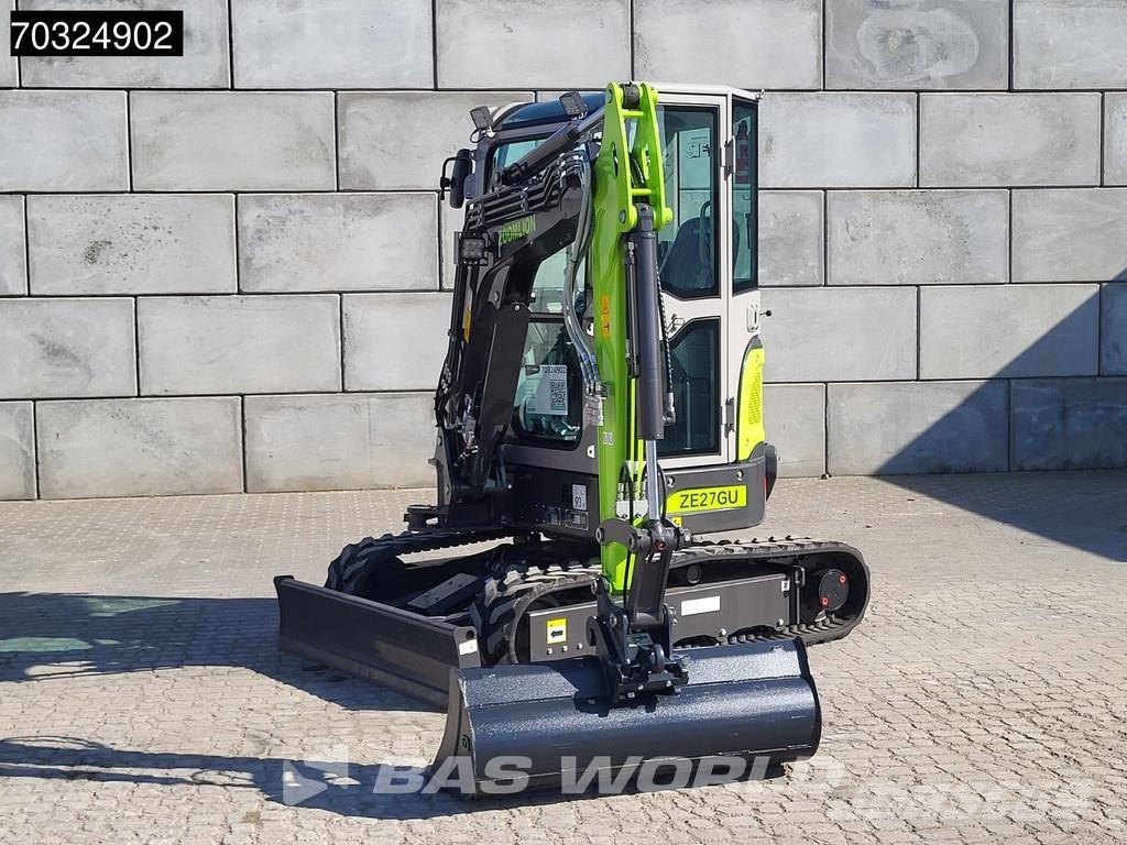 Zoomlion ZE27 GU KUBOTA ENGINE - CW / 3 BUCKETS - CE CERTIF Minigraafmachines < 7t