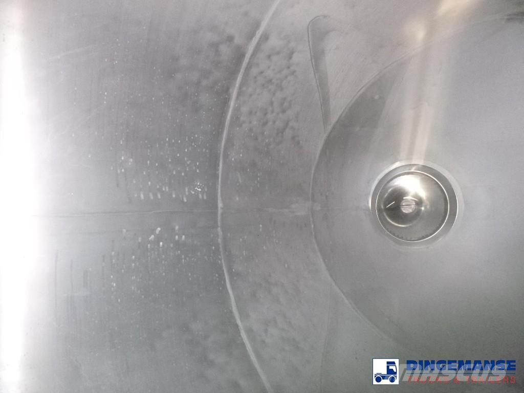 Feldbinder Powder tank alu 63 m3 (tipping) Напівпричепи-автоцистерни
