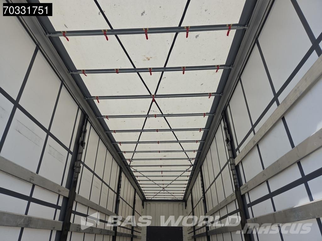 Krone SD 3 axles 2xLift Axle Sliding Roof Palletbox Kapelltrailer