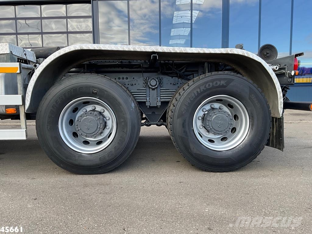 DAF FAT CF 410 Euro 6 6x4 Hyvalift 20 Ton haakarmsyste Камиони с кран с кука