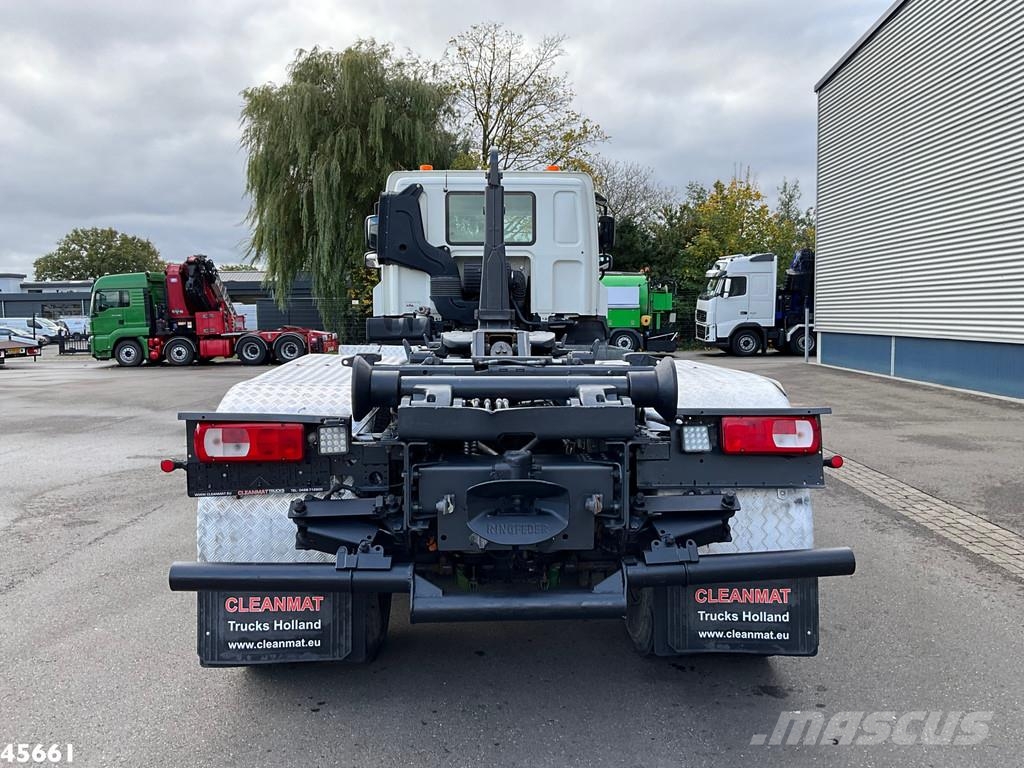 DAF FAT CF 410 Euro 6 6x4 Hyvalift 20 Ton haakarmsyste Камиони с кран с кука
