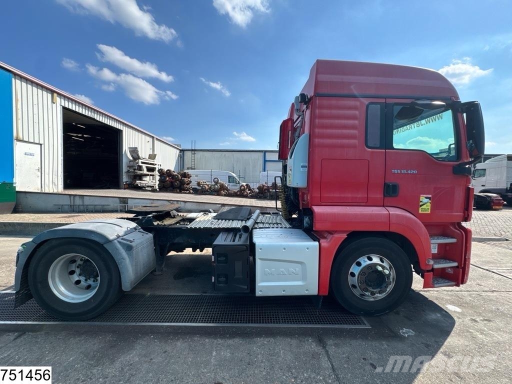 MAN TGS 18 420 EURO 6, Standairco, Retarder, PTO Ťahače
