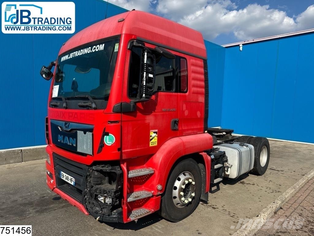 MAN TGS 18 420 EURO 6, Standairco, Retarder, PTO Ťahače