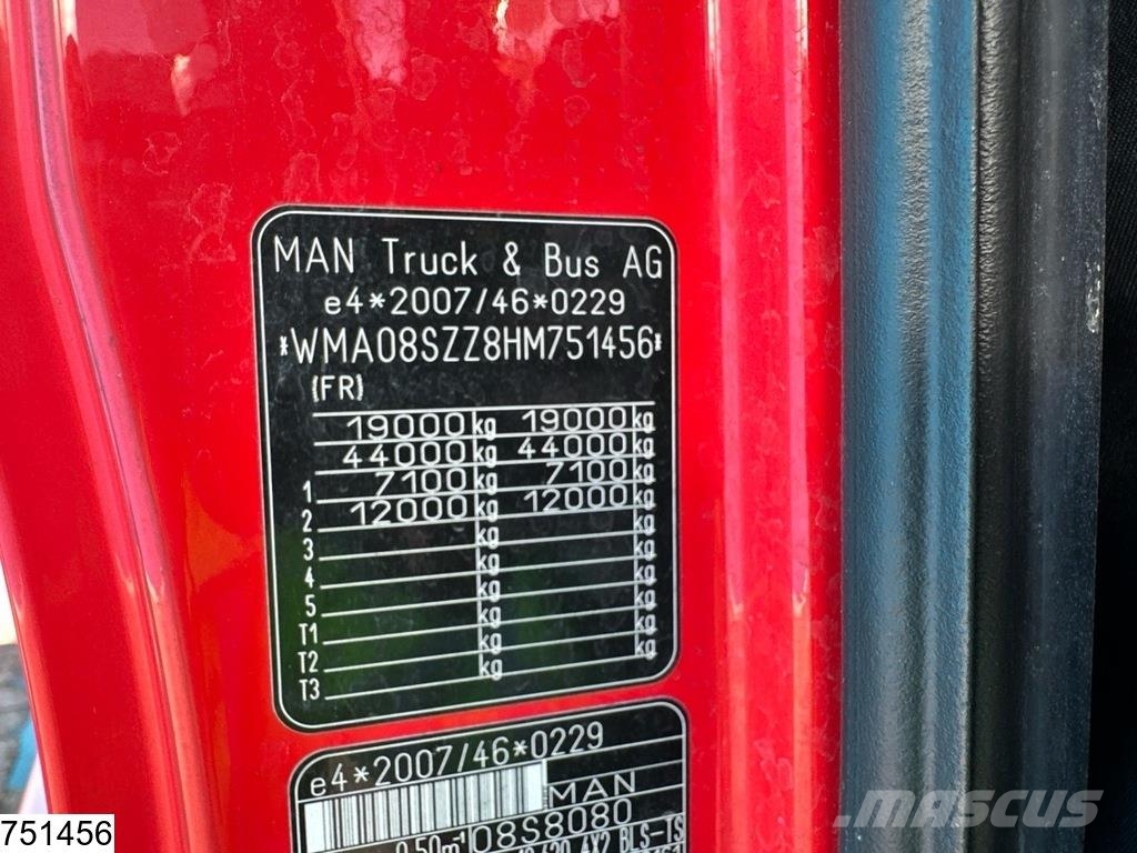 MAN TGS 18 420 EURO 6, Standairco, Retarder, PTO Ťahače