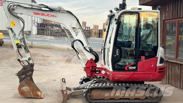 Takeuchi TB 240 Minigraafmachines < 7t