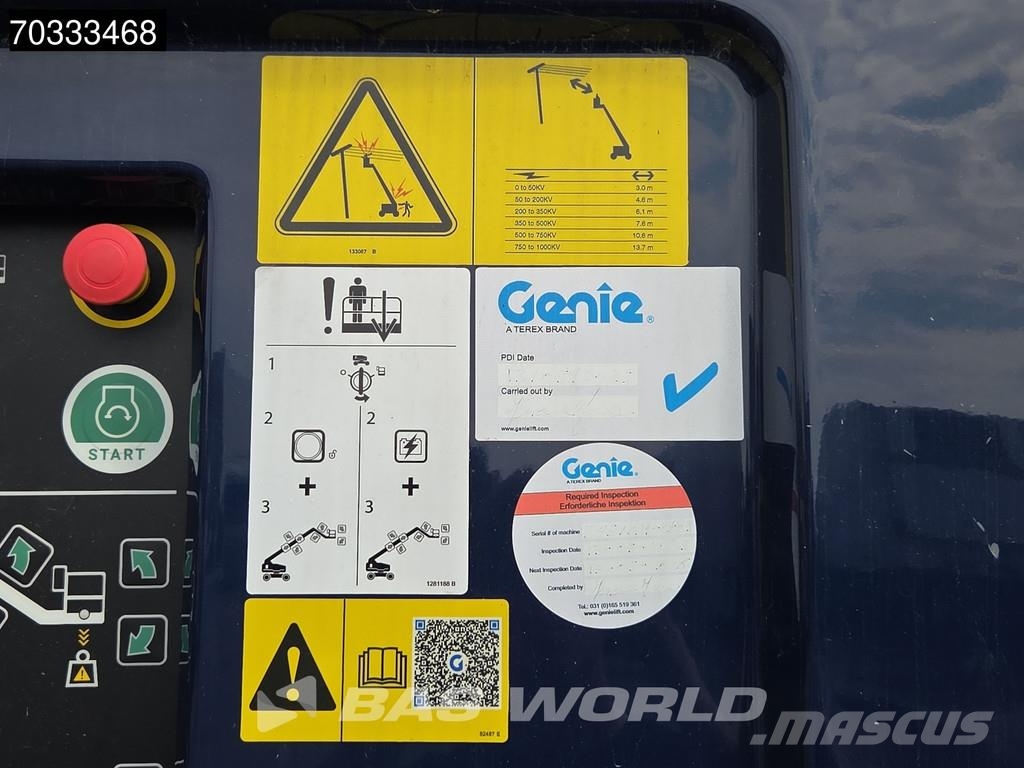 Genie S-65 XC رافعات ومنصات أخرى