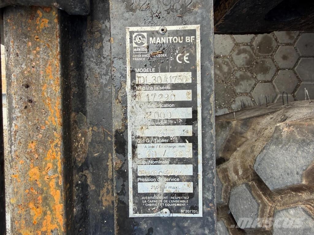 Manitou MC30 MANUAL GEARBOX Навантажувачі підвищеної прохідності
