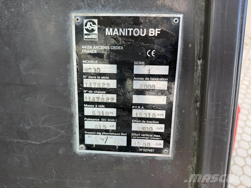 Manitou MC30 MANUAL GEARBOX Навантажувачі підвищеної прохідності