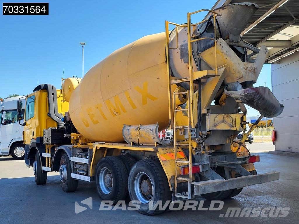 DAF CF85.360 CF 8X4 9m3 Mixer Steelsuspension Big-Axle Camiones hormigonera
