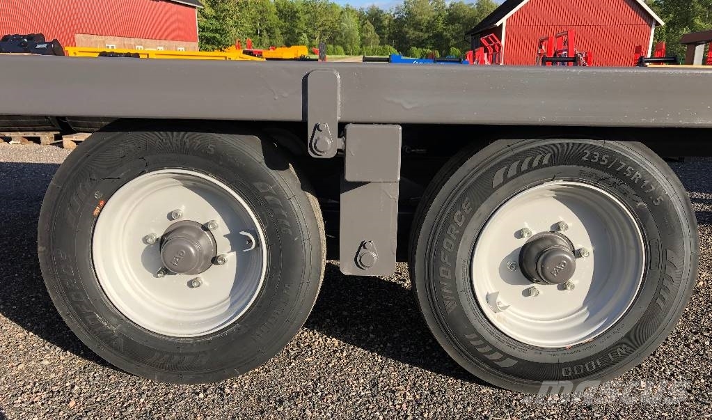 VM-Kärra Maskintransport 10 ton Svensktillverkad Outros semi-reboques