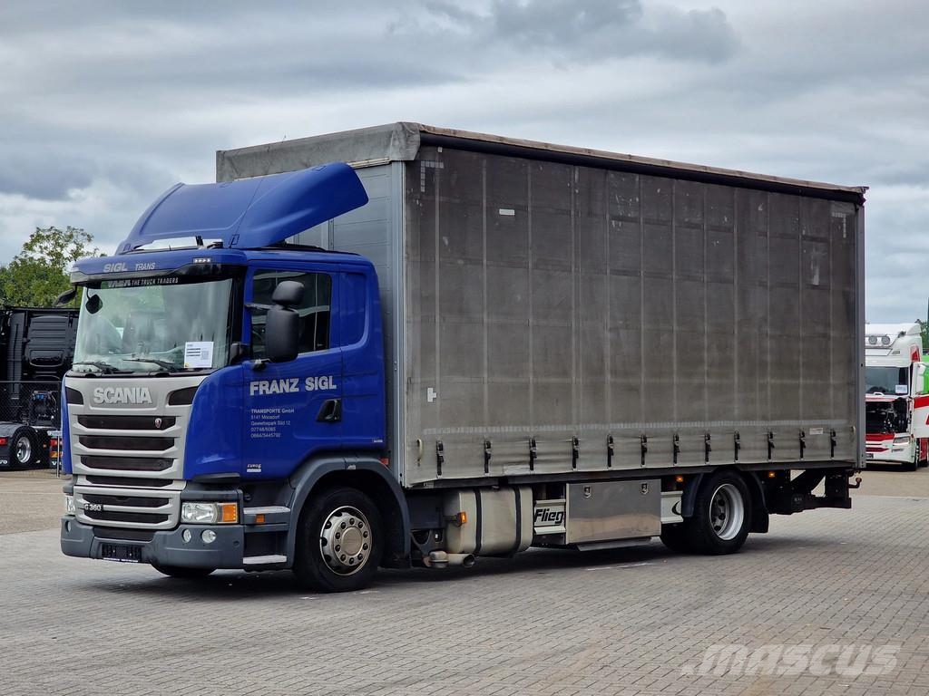 Scania G360 4x2 - Tautliner - Retarder - Euro 6 - Opti Cr Camión con caja abierta