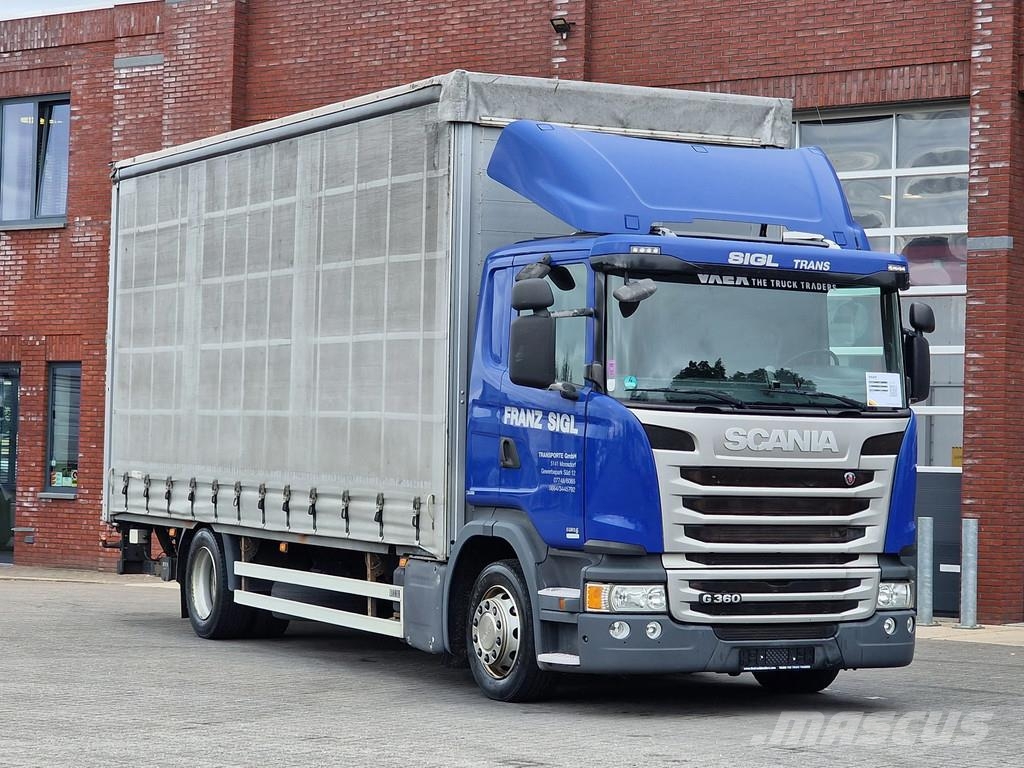 Scania G360 4x2 - Tautliner - Retarder - Euro 6 - Opti Cr Camión con caja abierta