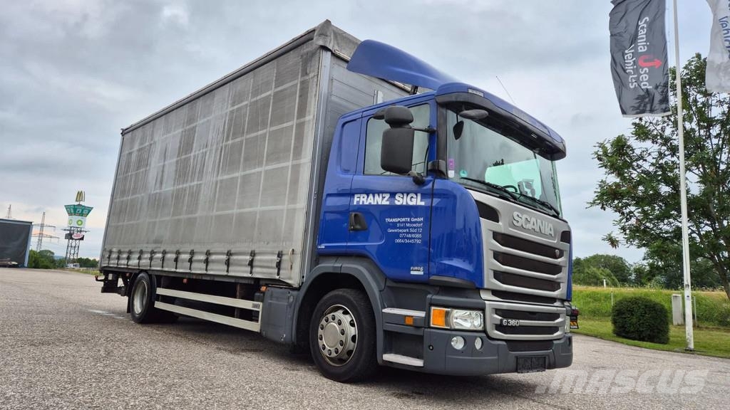 Scania G360 4x2 - Tautliner - Retarder - Euro 6 - Opti Cr شاحنات بغطاء جانبي