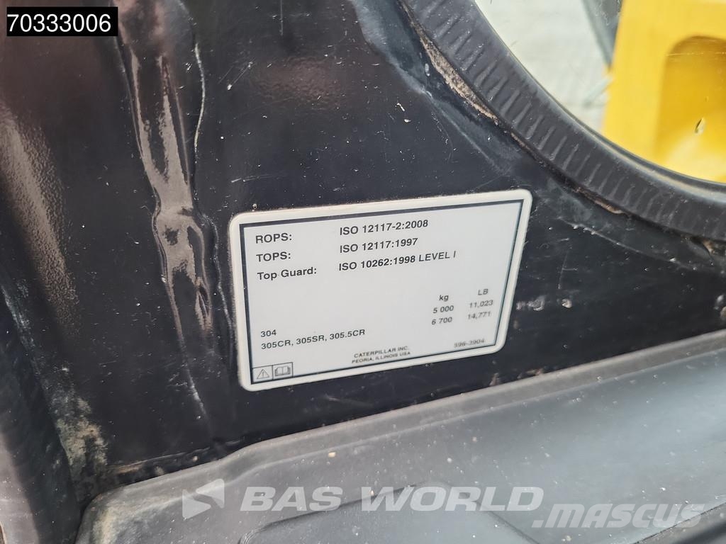 CAT 305 CR Minigraafmachines < 7t