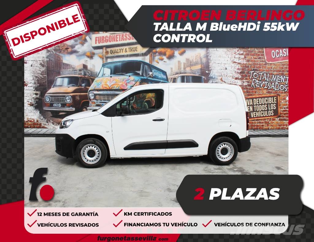 Citroën Berlingo Talla M BlueHDi 55kW CONTROL Varevogne
