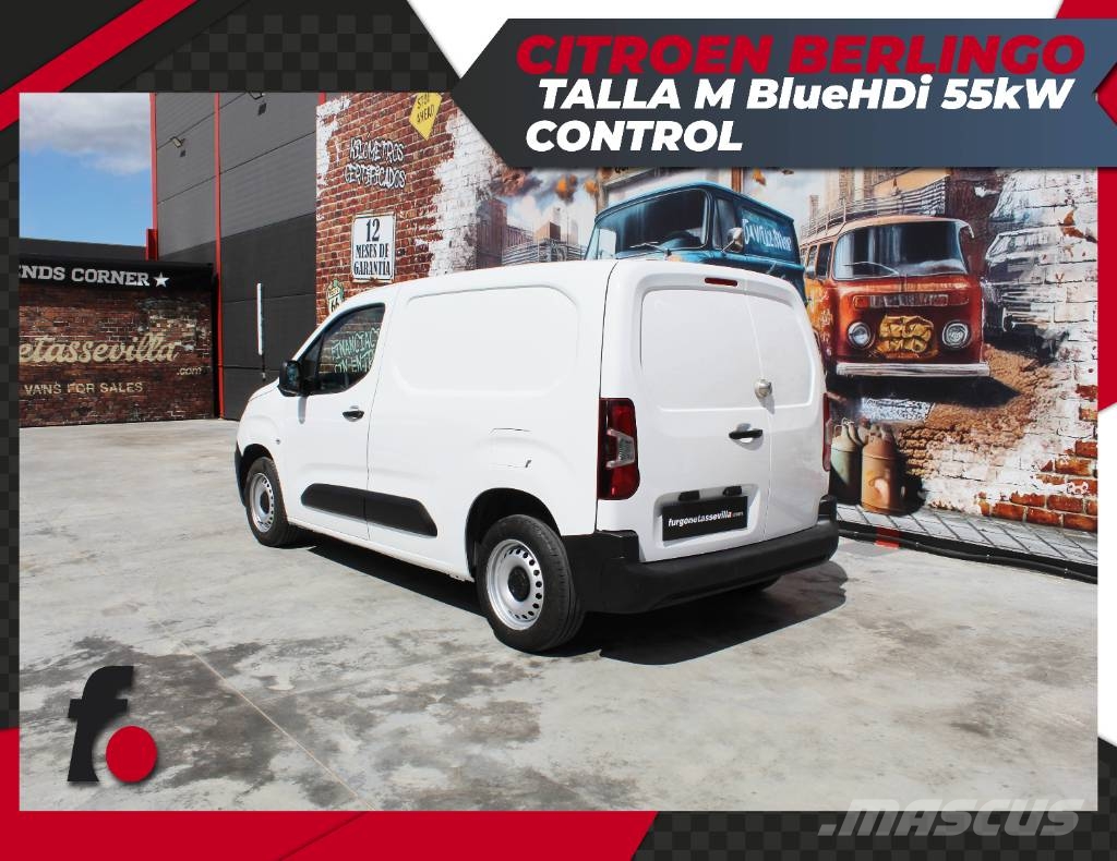 Citroën Berlingo Talla M BlueHDi 55kW CONTROL Varevogne