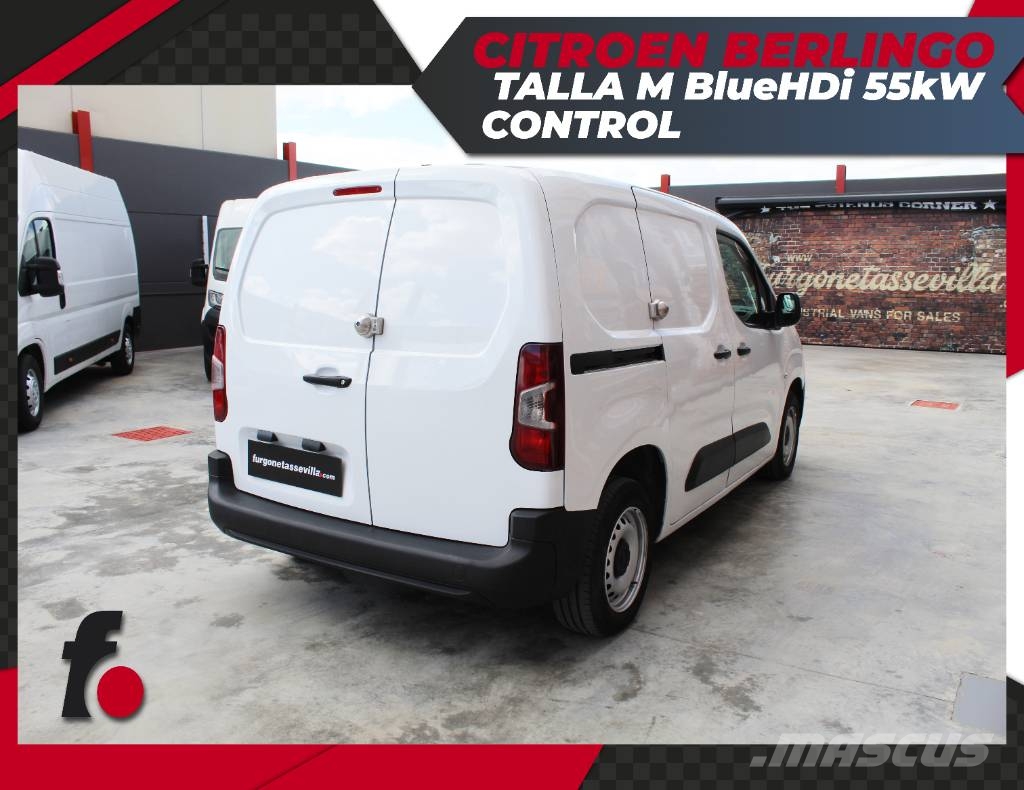 Citroën Berlingo Talla M BlueHDi 55kW CONTROL Varevogne