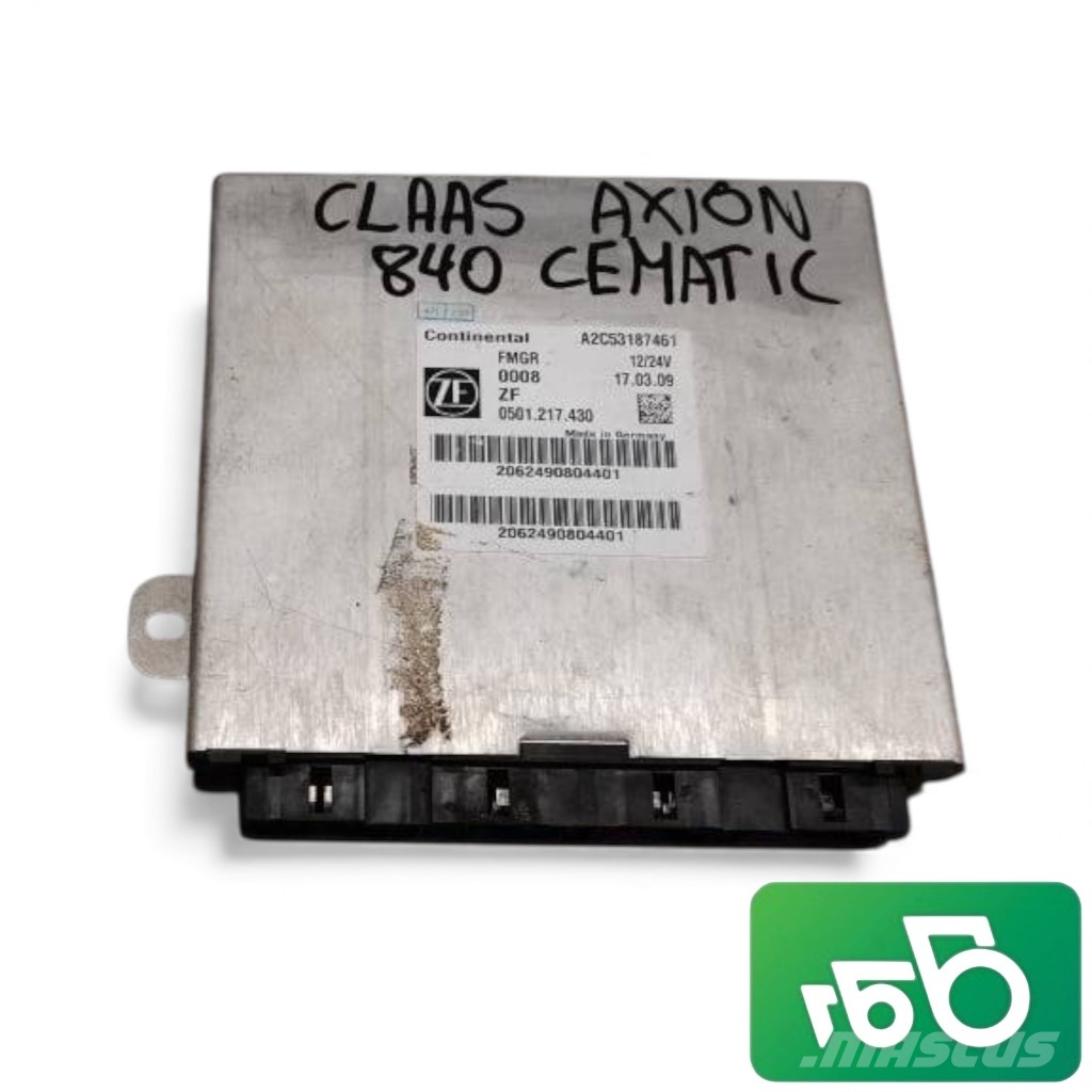 CLAAS ZF 0501.217.430 Axion gearbox controller Electronique