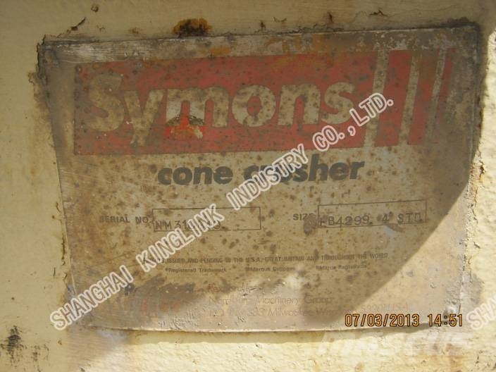 Kinglink Symons 4.25ft stone cone crusher Drupinātāji
