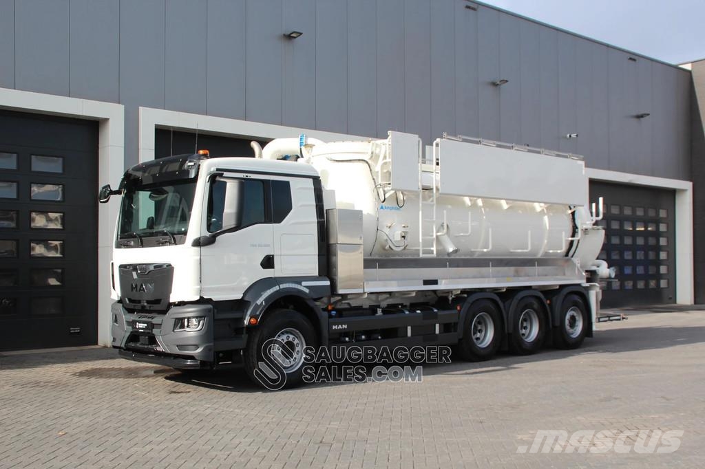 MAN TGS L.2018.858.007 شاحنات مزدوجة / خلخلة
