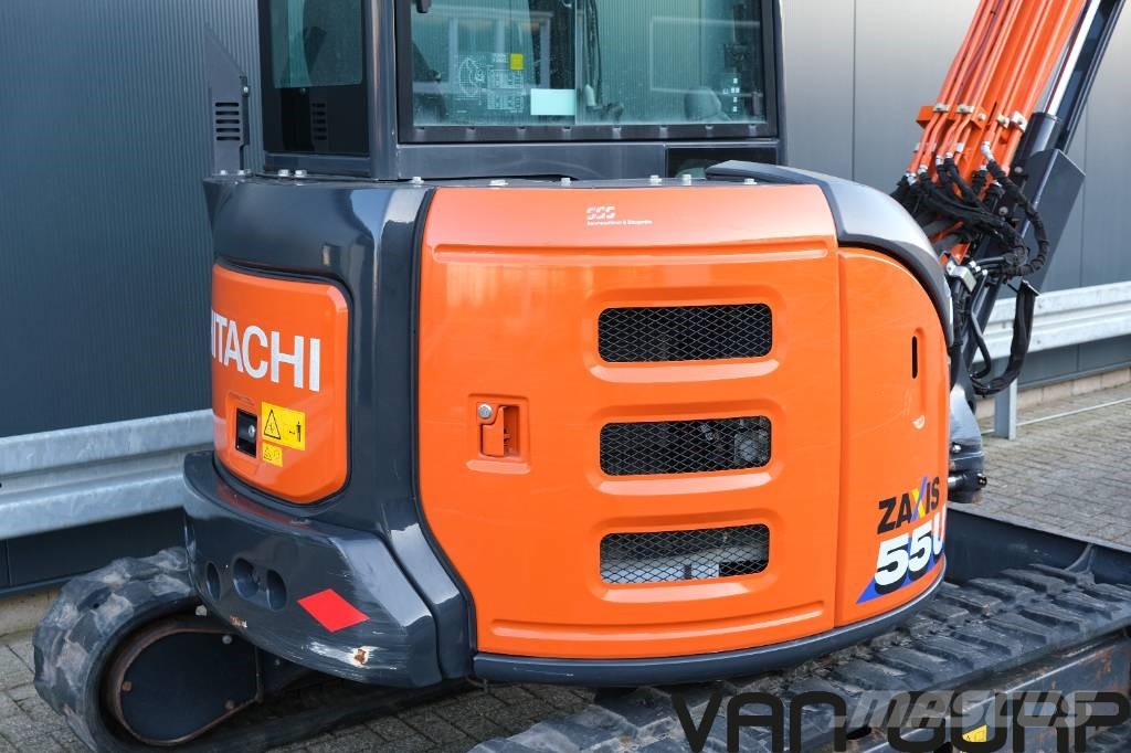 あ(6/25まで) Hitachi ZX 55 U-6 CLR | 2022 | 905h | A/C, 2022, Wijhe