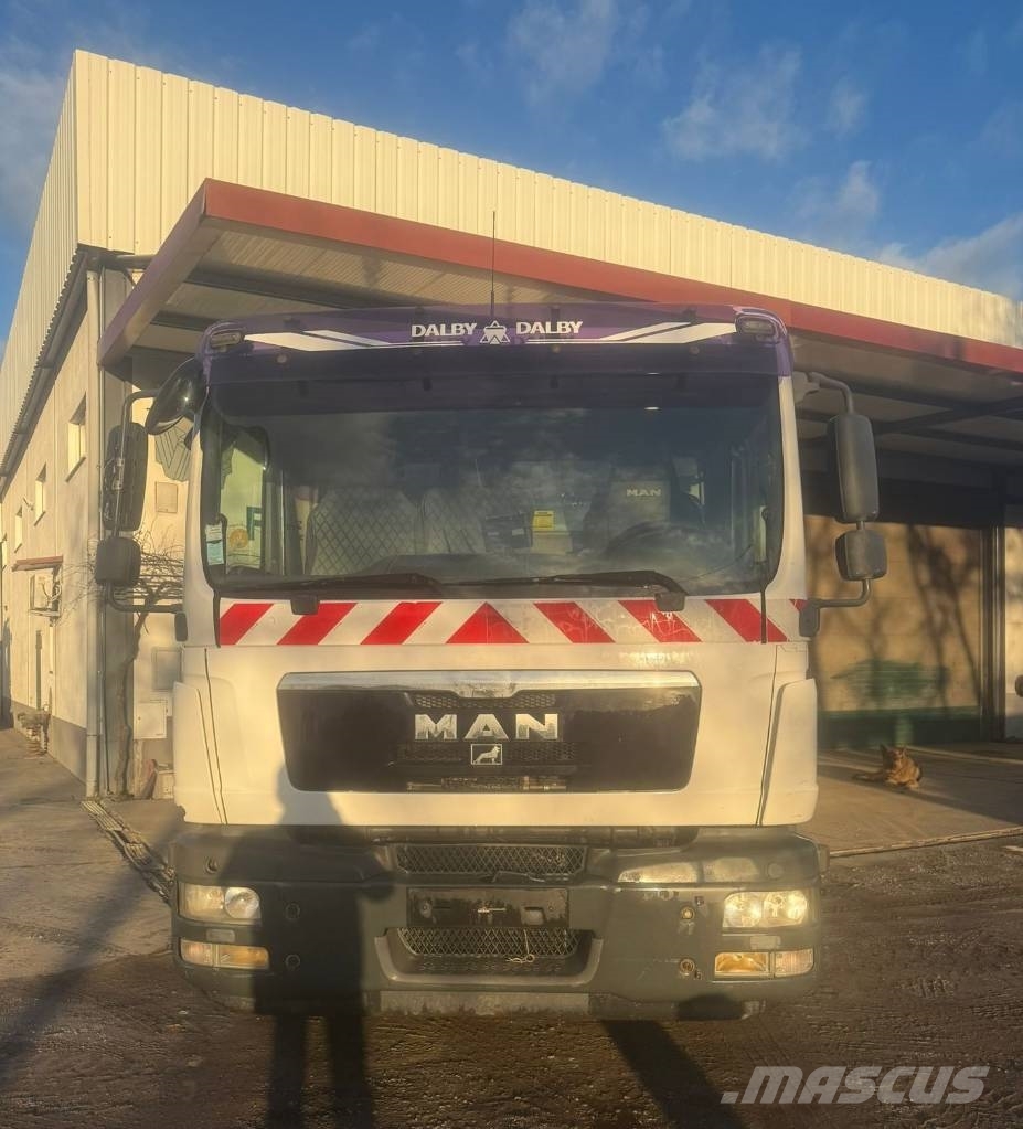 MAN TGM 15.250, Amplirrol, multilift Camion con gancio di sollevamento