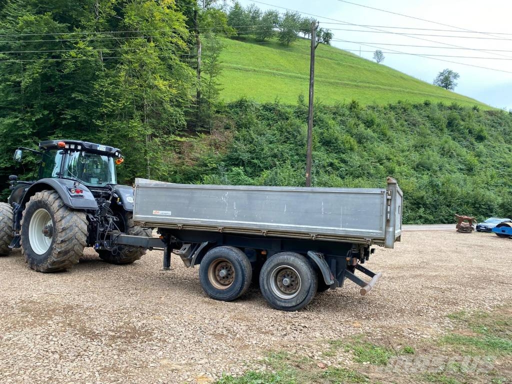 Wackenhut AK 18 Tandem 3 Seiten LKW Kipper Portaalsysteem aanhanger