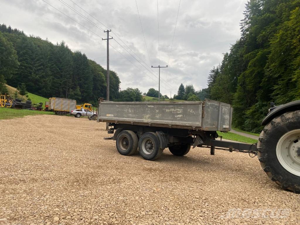 Wackenhut AK 18 Tandem 3 Seiten LKW Kipper Portaalsysteem aanhanger