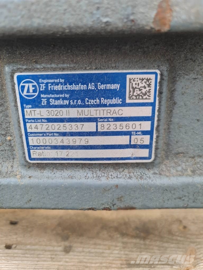 Weidemann 3080 - 4080 Ejes