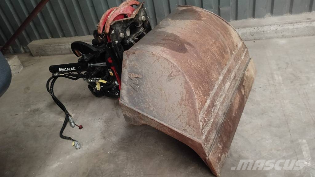 Rototilt r3 r8 MR50 mecalac 9mwr +6 buckets + joysticks R4 دوارات