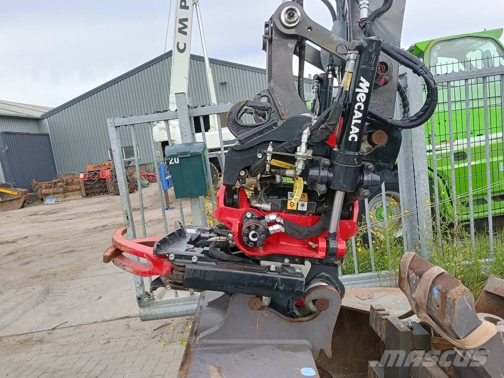 Rototilt r3 r8 MR50 mecalac 9mwr +6 buckets + joysticks R4 دوارات
