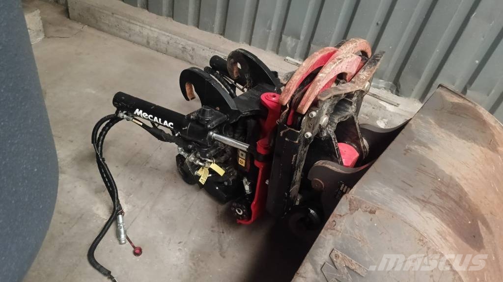 Rototilt r3 r8 MR50 mecalac 9mwr +6 buckets + joysticks R4 دوارات