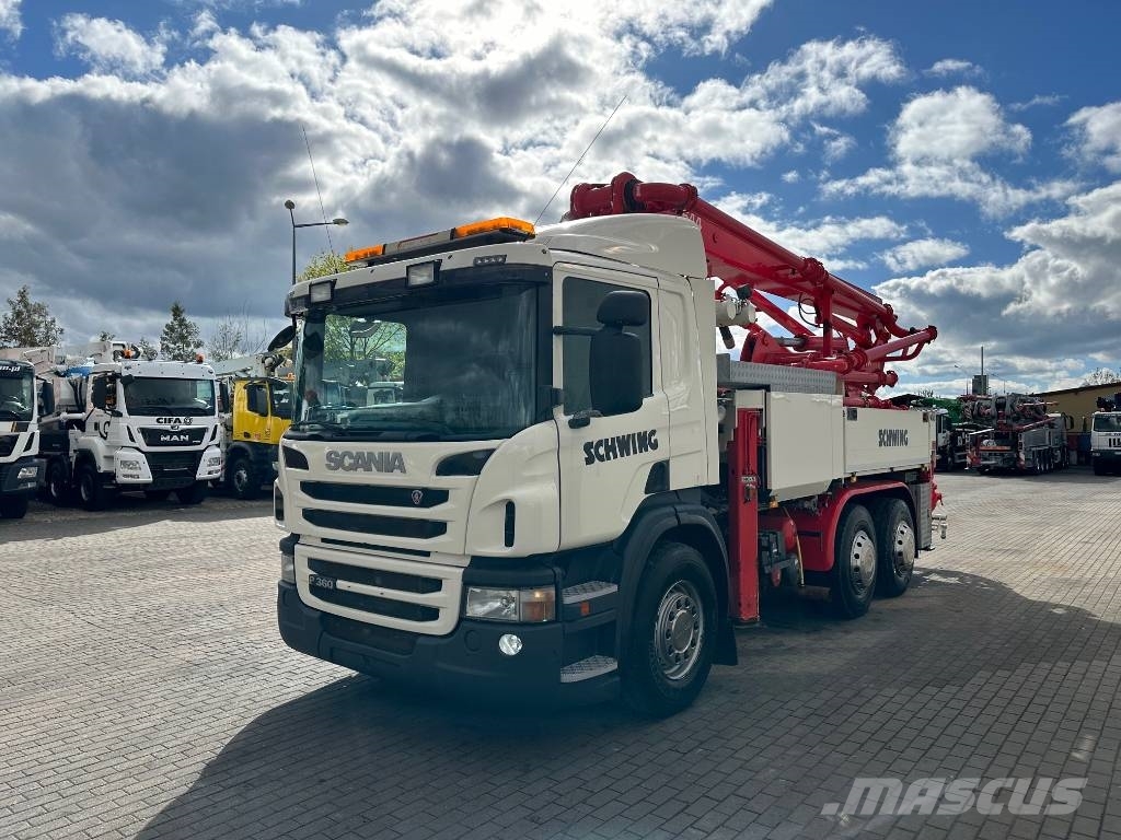 Scania P360 Schwing S 24 X Bombas de concreto