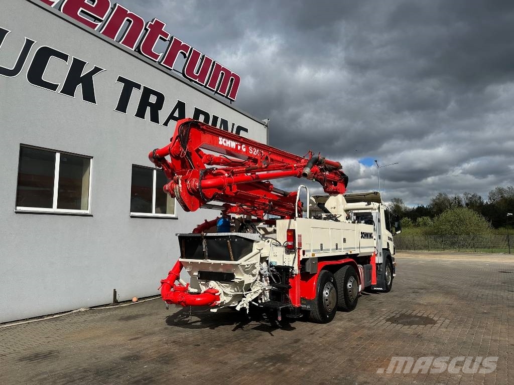 Scania P360 Schwing S 24 X Bombas de concreto
