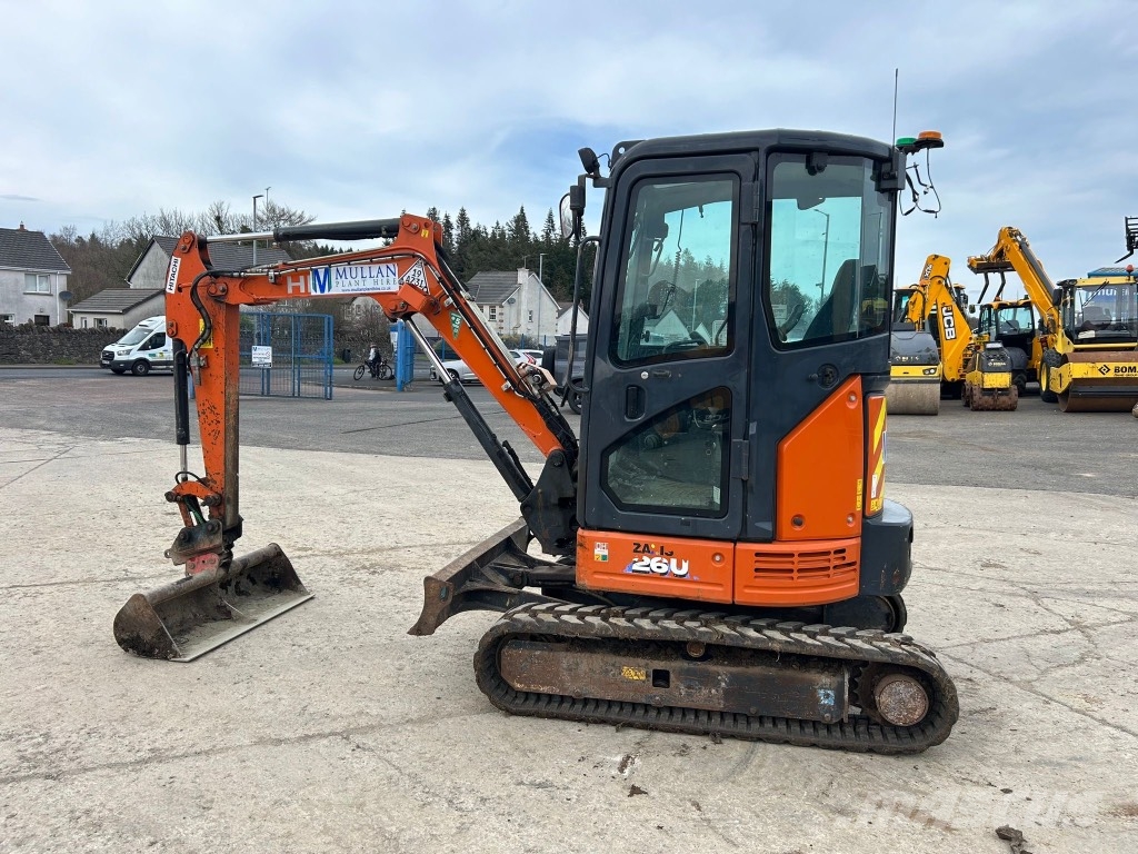 Hitachi ZX26U حفارات صغيرة أقل من 7 طن (حفارات صغيرة)