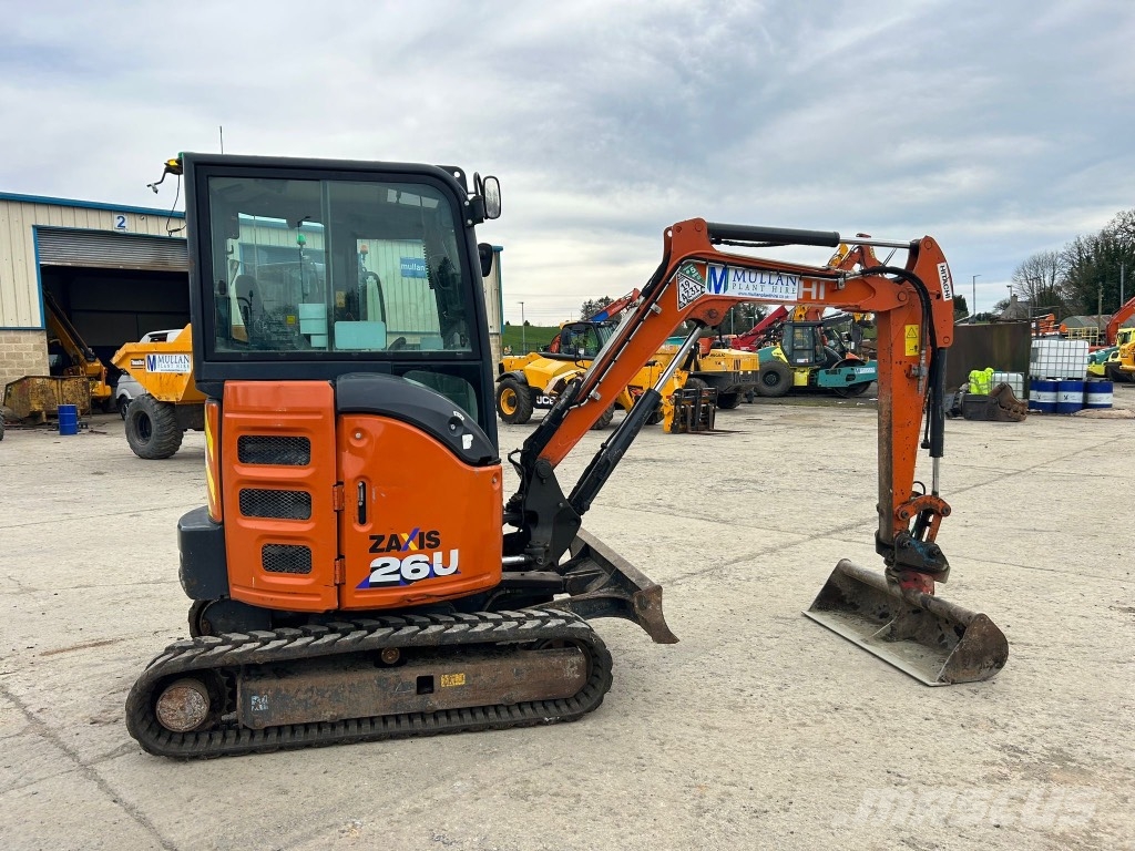 Hitachi ZX26U حفارات صغيرة أقل من 7 طن (حفارات صغيرة)