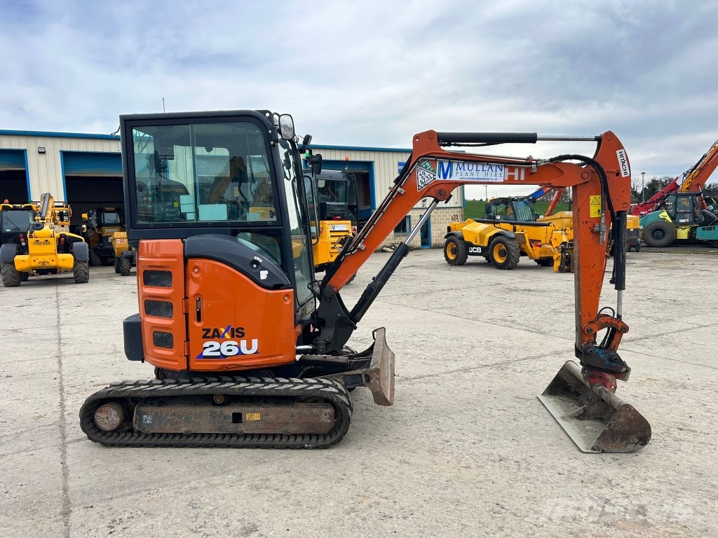 Hitachi ZX26U حفارات صغيرة أقل من 7 طن (حفارات صغيرة)