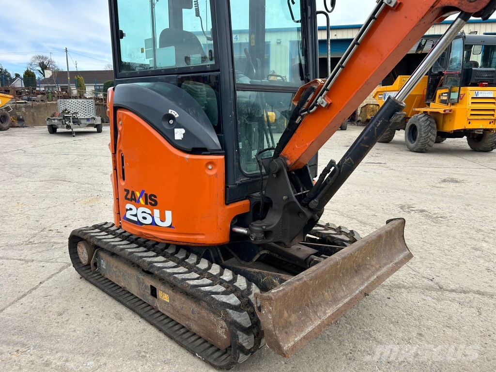 Hitachi ZX26U حفارات صغيرة أقل من 7 طن (حفارات صغيرة)