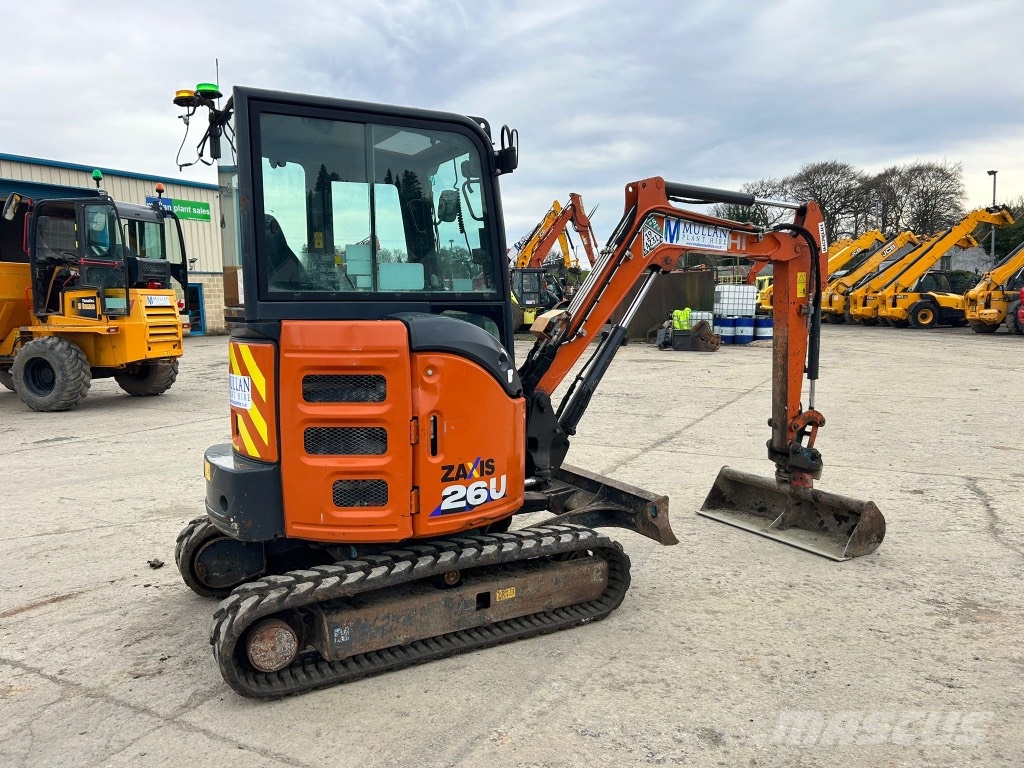 Hitachi ZX26U حفارات صغيرة أقل من 7 طن (حفارات صغيرة)