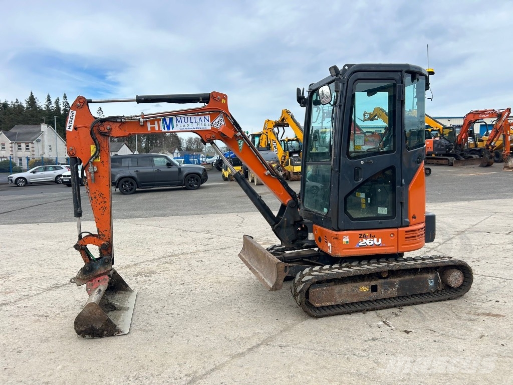 Hitachi ZX26U حفارات صغيرة أقل من 7 طن (حفارات صغيرة)