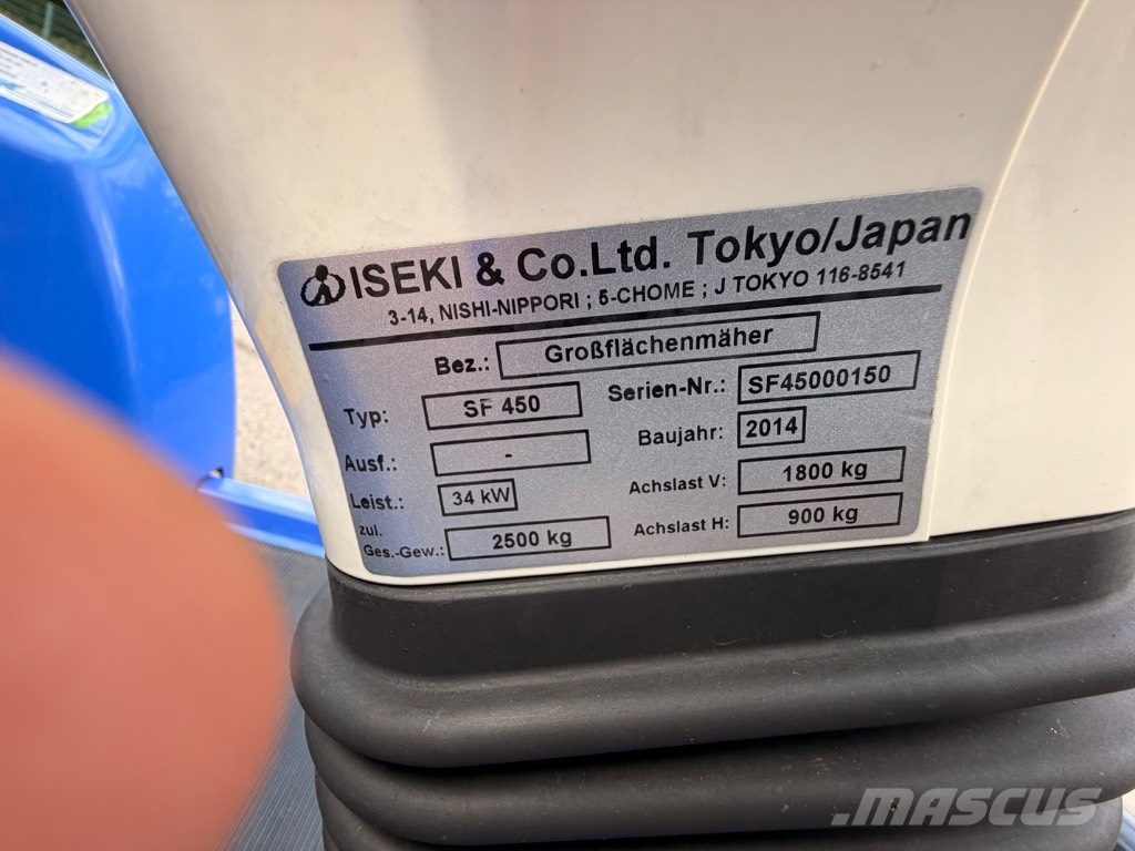 Iseki SF450 Päältäajettavat ruohonleikkurit