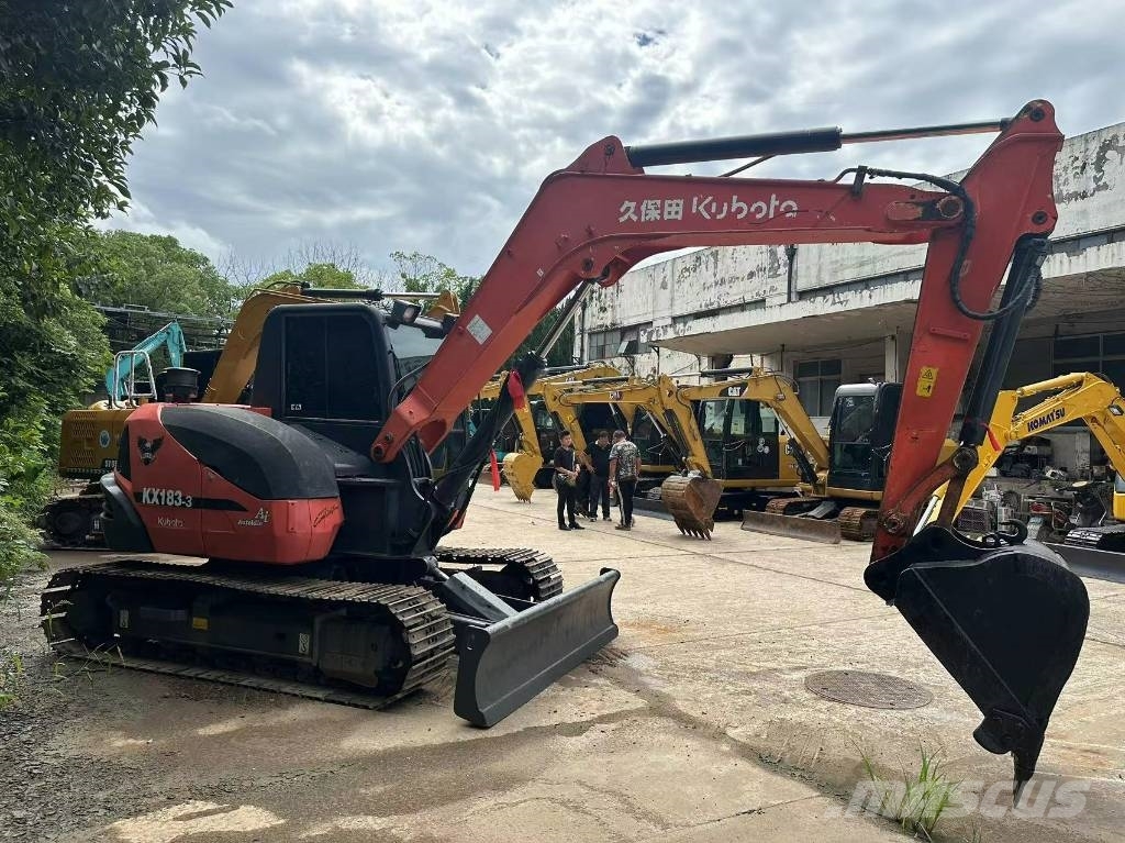 Kubota KX 183 Малые экскаваторы 7т-12т