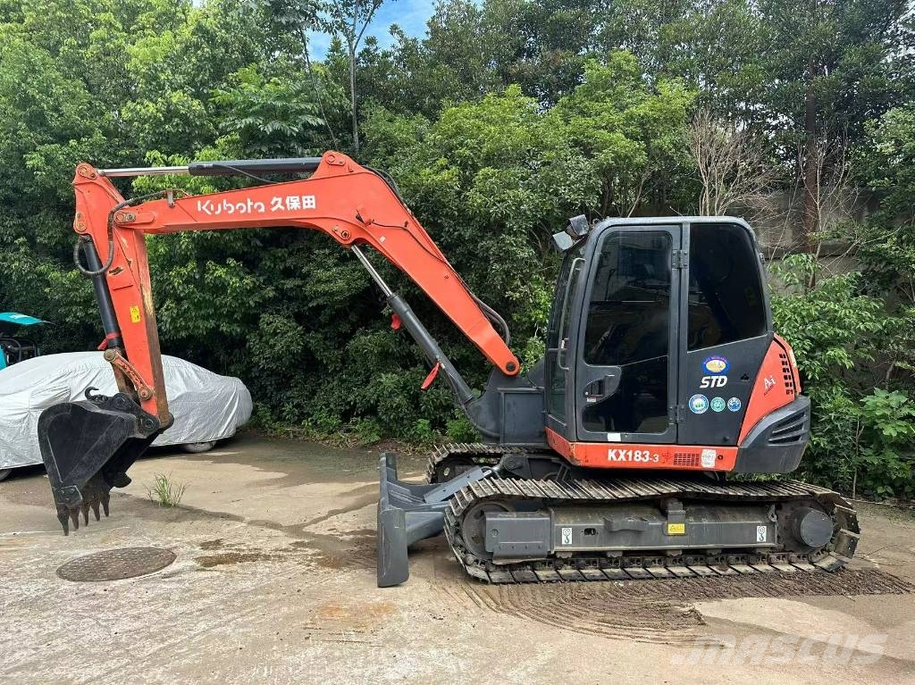 Kubota KX 183 Малые экскаваторы 7т-12т