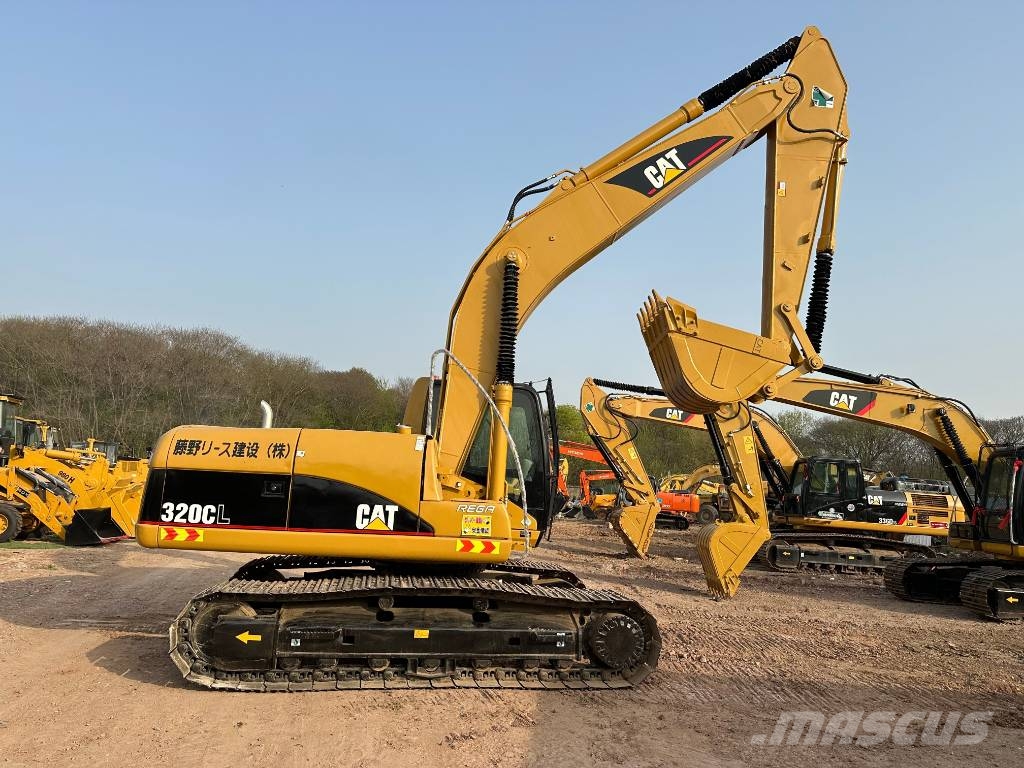 CAT 320 CAT 320C 320CL used excavators 20ton Gravemaskiner på larvebånd